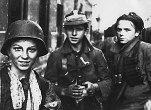 Warsaw Uprising boyscouts