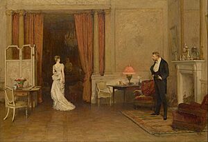 William Quiller Orchardson - The first cloud - Google Art Project