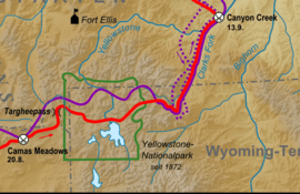 Yellowstone route Nez Perce
