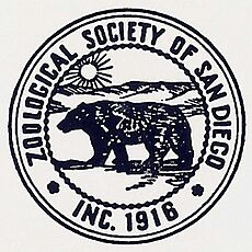 Zoological Society of San Diego Grizzly Bear logo