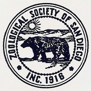 Zoological Society of San Diego Grizzly Bear logo