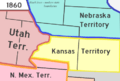 1860 colorado territory map
