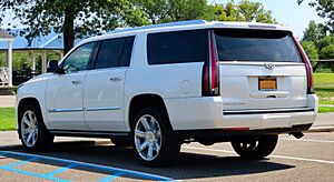 2015 Cadillac Escalade ESV Premium, rear 8.31.19