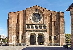 31 - Toulouse - Basilique Saint-Sernin - Facade