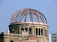 A-bomb dome closeup