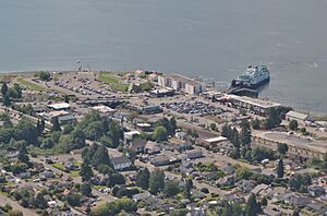 Aerial view of Mukilteo, 2019