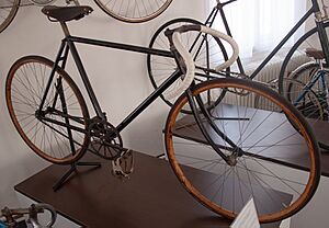 Aero special, racing bicycle, c 1910, Bike Museum, Balassagyarmat