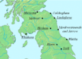 Aldfrith bishoprics and monasteries