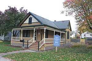 Amo-Juchartz House historic site Wyandotte Michigan