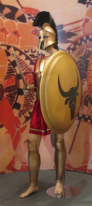 Ancient athenian warrior (1)