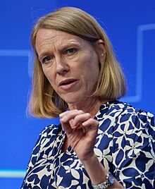 Anniken Huitfeldt at the Ukraine Recovery Conference 2023.jpg