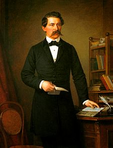 Portrait by Miklós Barabás