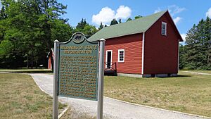 Beginning of State Reforestation Information Site (Michigan)
