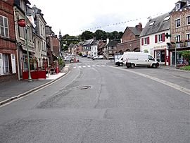 The main street in Bonnebosq