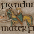 Book Of Kells Horseman