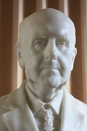 Bust of Sir Archibald Geikie, by Edward Lanteri 1916, Old College, University of Edinburgh