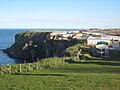 Caravan site above Marshall Meadows Bay - geograph.org.uk - 1262869