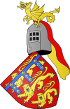 Coat of arms of Thomas, 2nd Earl of Lancaster.svg