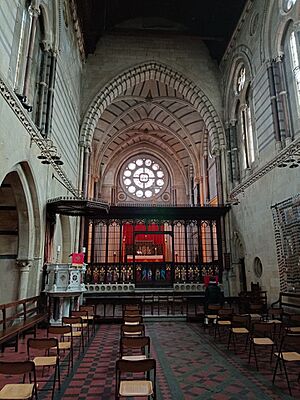 Crimea Memorial Church inside 2023