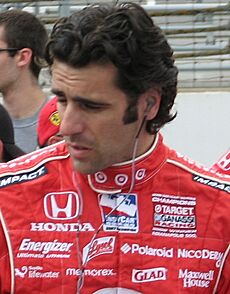 Dario Franchitti 2009 Indy 500 Carb Day