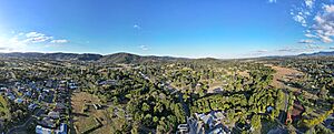 Dayboro aerial panorama. June 2023