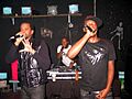 Dead Prez performing in 2009