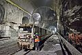 East Side Access GCT cavern with work train