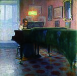 Elin Danielson-Gambogi - The Piano Player (1907)
