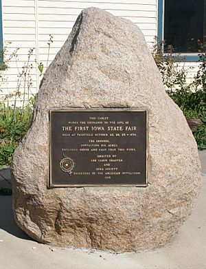 First-Iowa-State-Fair-Monument