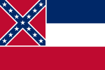 Flag of Mississippi (2001–2020)