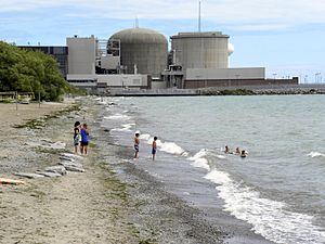 Frenchman's Bay and the Pickering Nuclear Plant -a