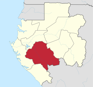 Ngounié Province in Gabon