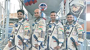 Gaganyaan crew at Russia