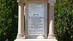 Gatton Boer War Memorial - dedication