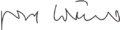 Gerhard Schröder Signature