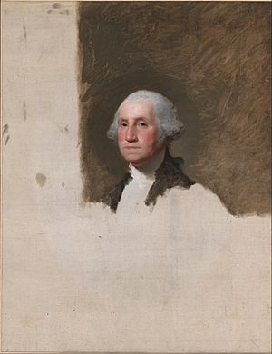 Gilbert Stuart - George Washington (The Athenaeum Portrait) - Google Art Project