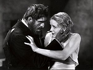 Gloria Stuart and Boris Karloff in The Old Dark House 1932