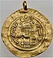 Gold coin of Boran, daughter of Khusrau II