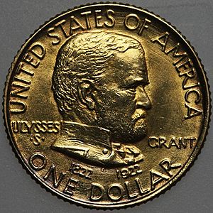 Grant dollar without star obverse
