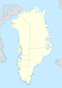 Comer's Midden is located in Greenland