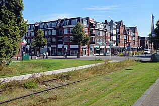 Groesbeek, Dorpsstraat en Bellevue Provincie Gelderland