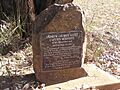 Gundagai cemetery Moonlight headstone