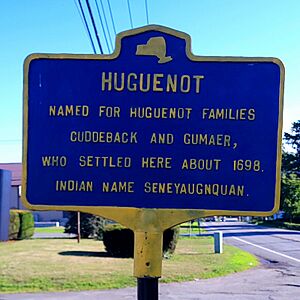 Huguenot Historic Marker