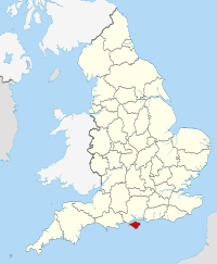 The Isle of Wight in England