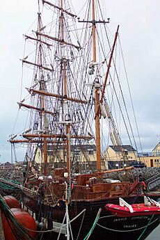 Jeanie Johnston, Fenit Harbour