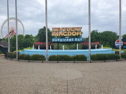 Kentucky Kingdom - Entrance Fountain 2021.jpg