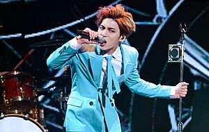 Kim Jong-hyun during at Base Showcase 01