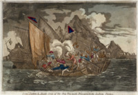 Lieut Turner and Boats Crew of the Ship Tea, made Prisoners by the Ladrone Pirates RMG PU6380f