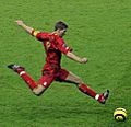 Liverpool footballer Steven Gerrard