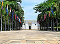 Llegada a la Quinta de San Pedro Alejandrino